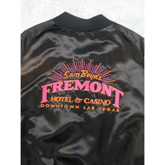 Vintage 80s Sam Boyd’s Fremont Hotel Las Vegas Bomber Jacket - Picture 4 of 5